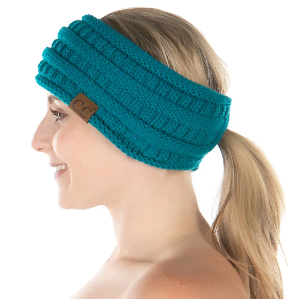 Lined Ponytail Headband