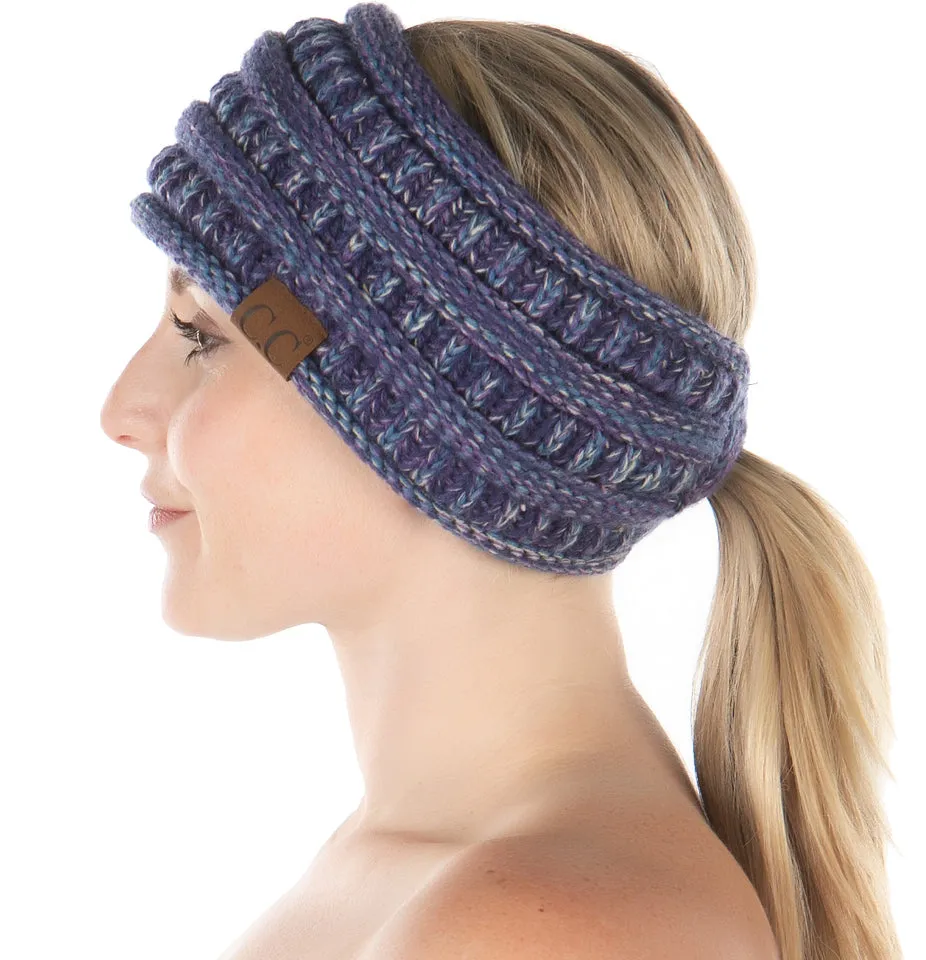 Lined Ponytail Headband