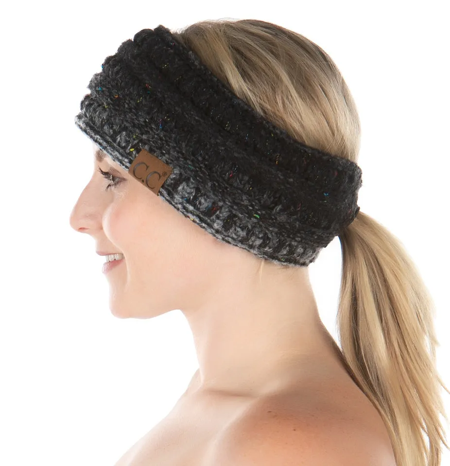 Lined Ponytail Headband
