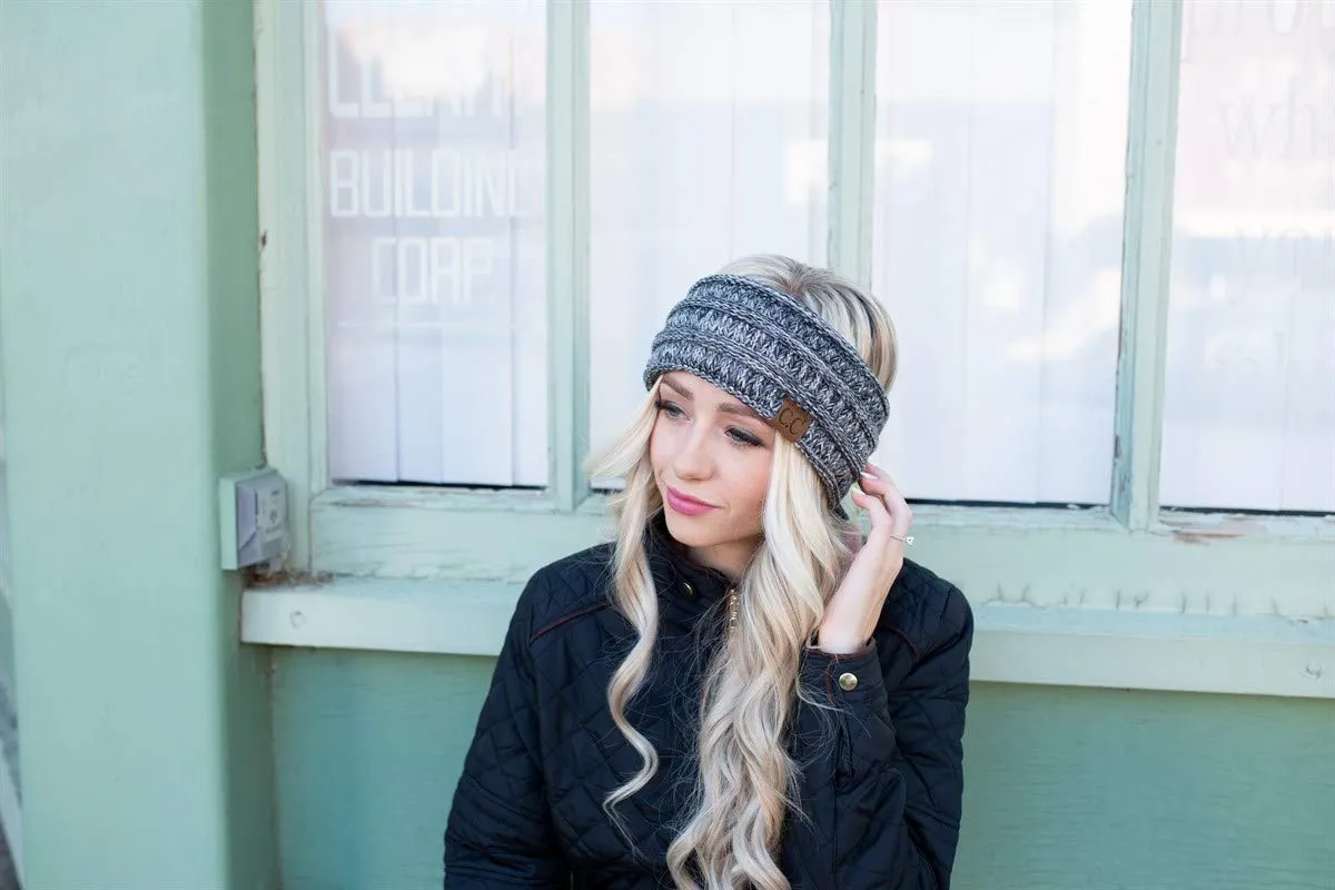 Lined Ponytail Headband