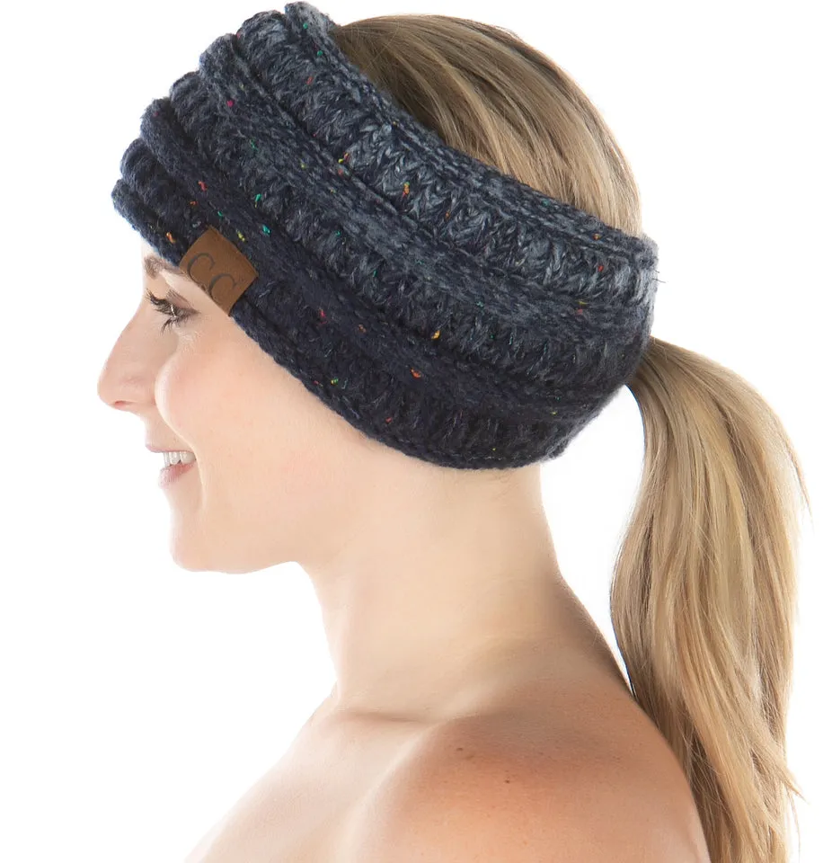 Lined Ponytail Headband