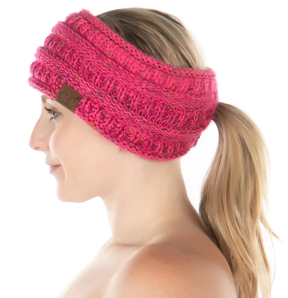 Lined Ponytail Headband