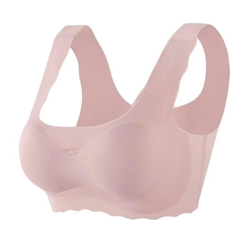 Lingerie Push Up Bralette Wave Edge Vest Running | Padded Sleeping Brassiere