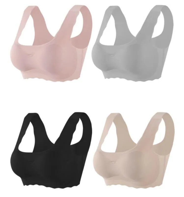 Lingerie Push Up Bralette Wave Edge Vest Running | Padded Sleeping Brassiere