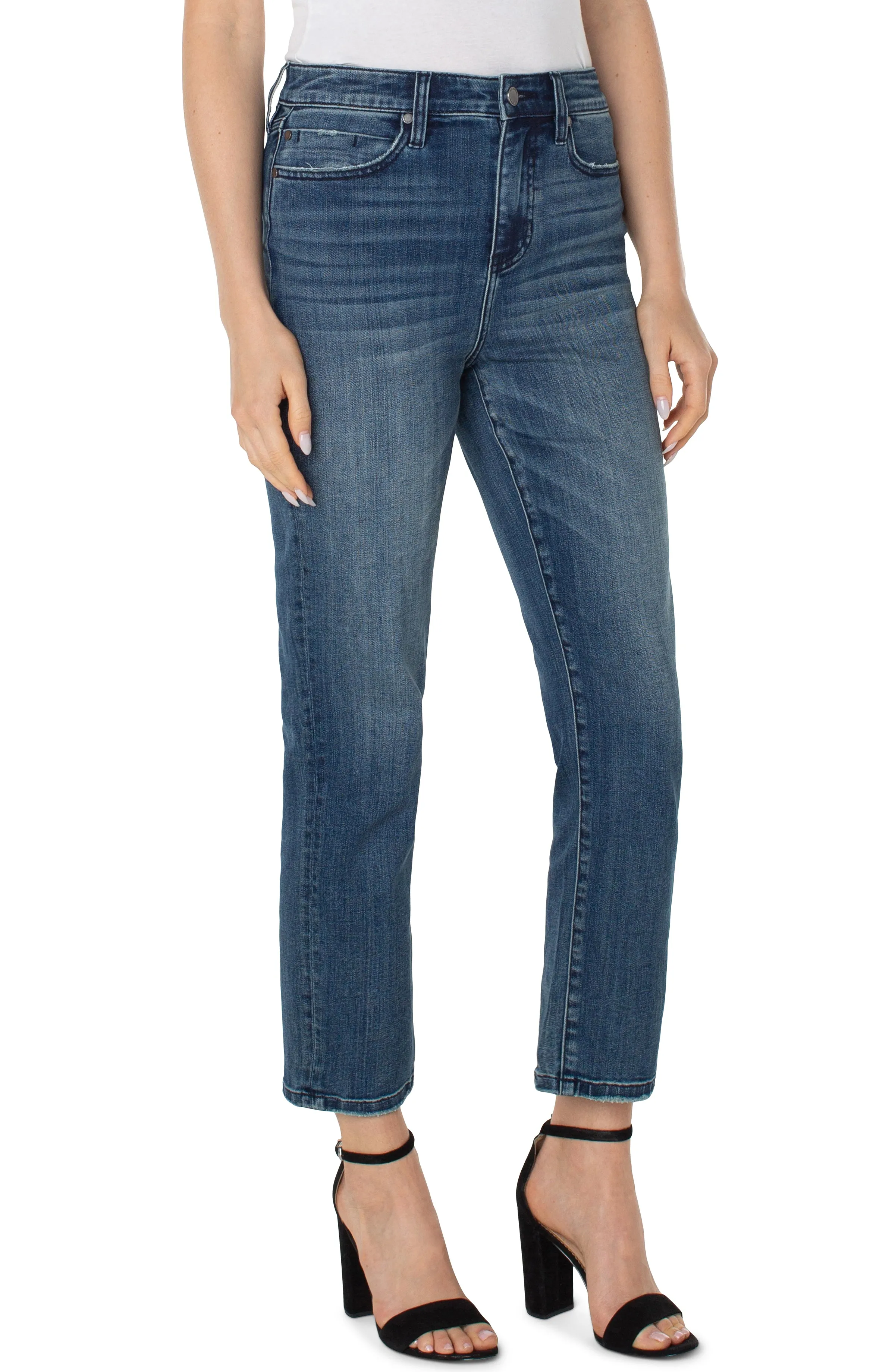 Liv High Rise Non-Skinny Skinny 28in