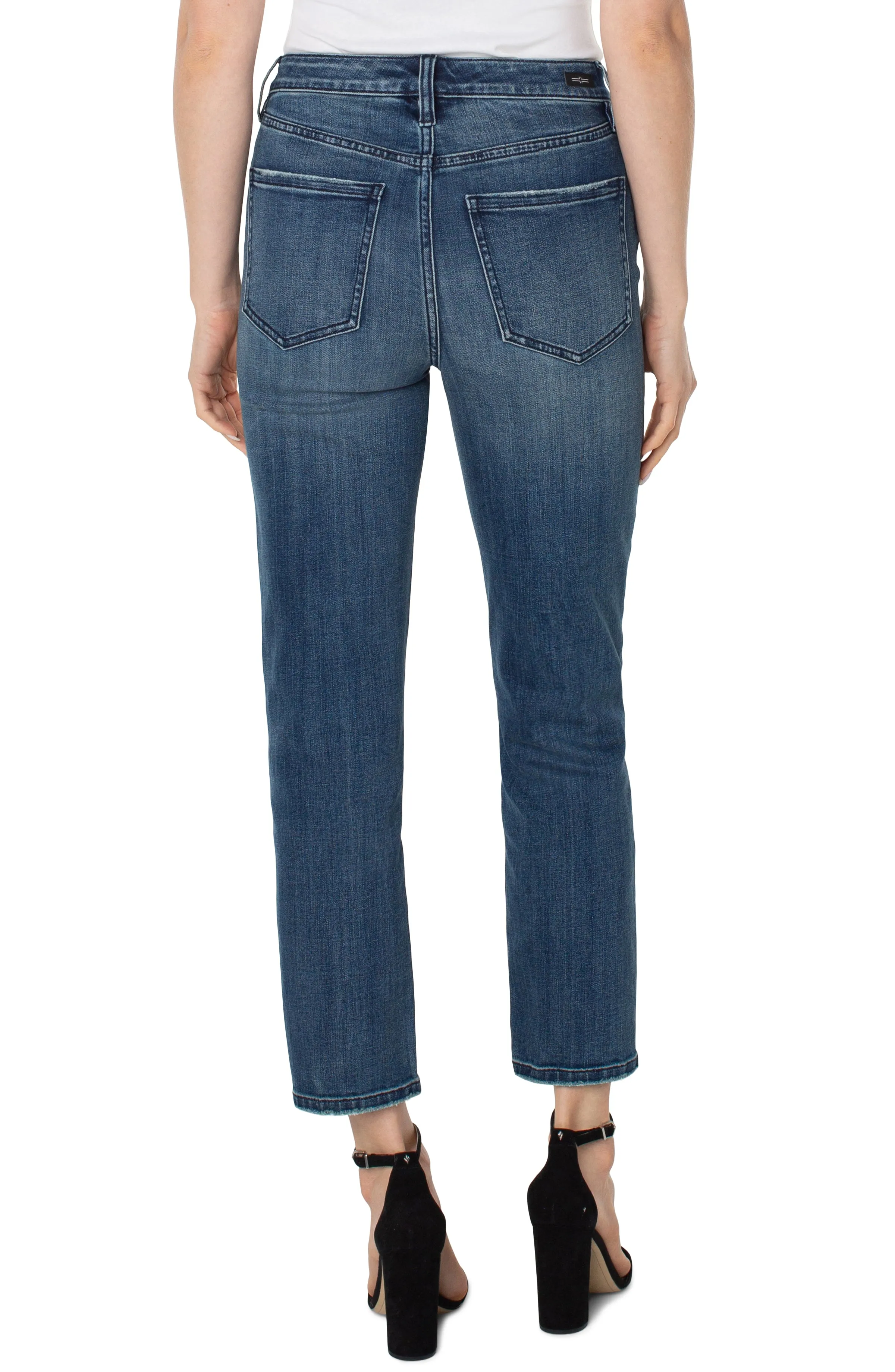 Liv High Rise Non-Skinny Skinny 28in