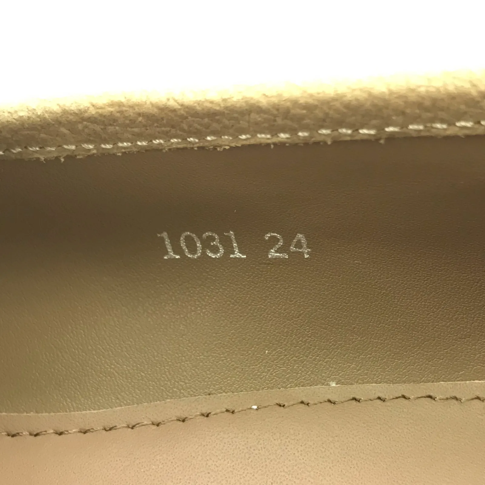 Loafers Loafers Embossed Leather Beige