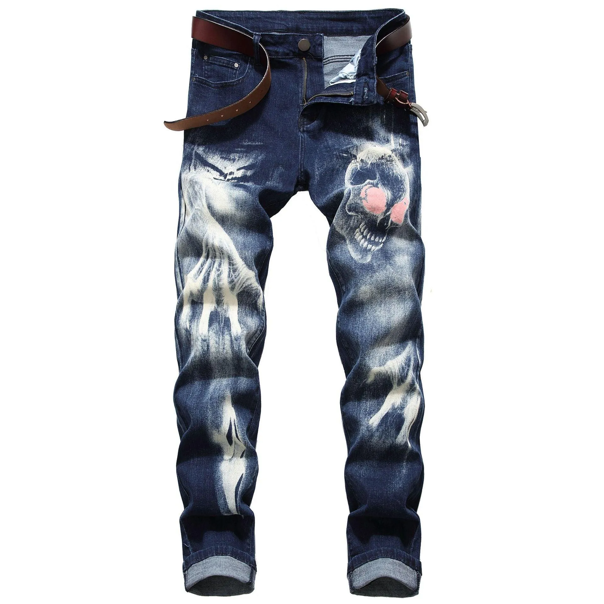 Long Classic Slim Fit Stretch Jeans