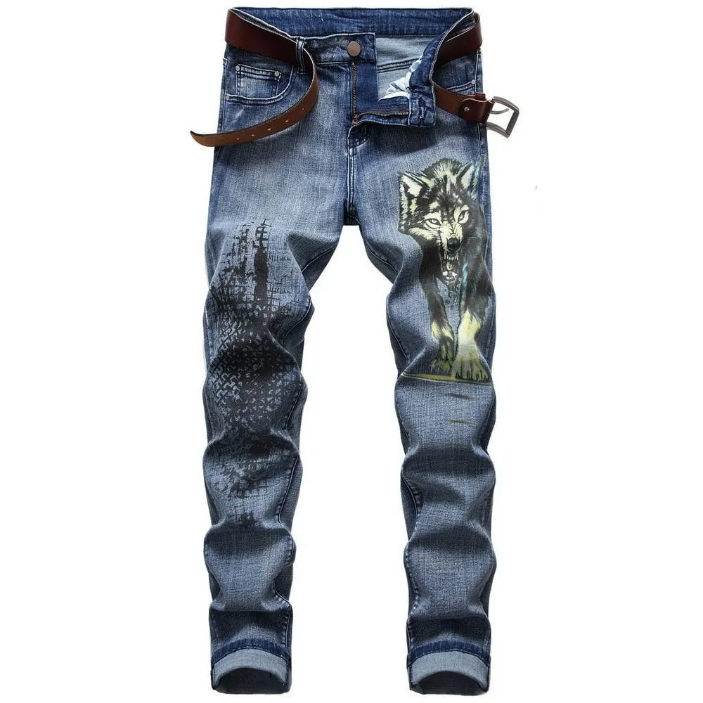 Long Classic Slim Fit Stretch Jeans