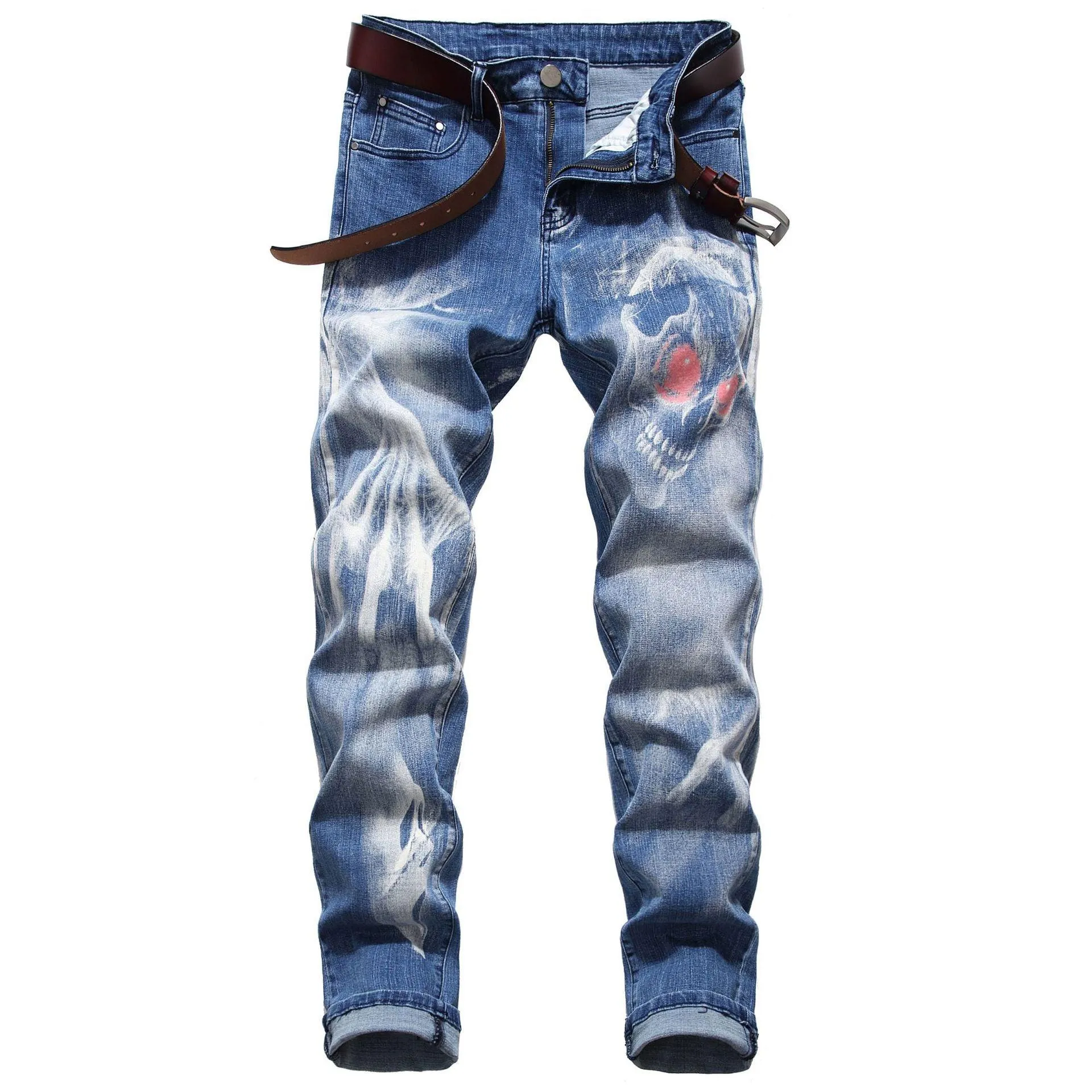 Long Classic Slim Fit Stretch Jeans