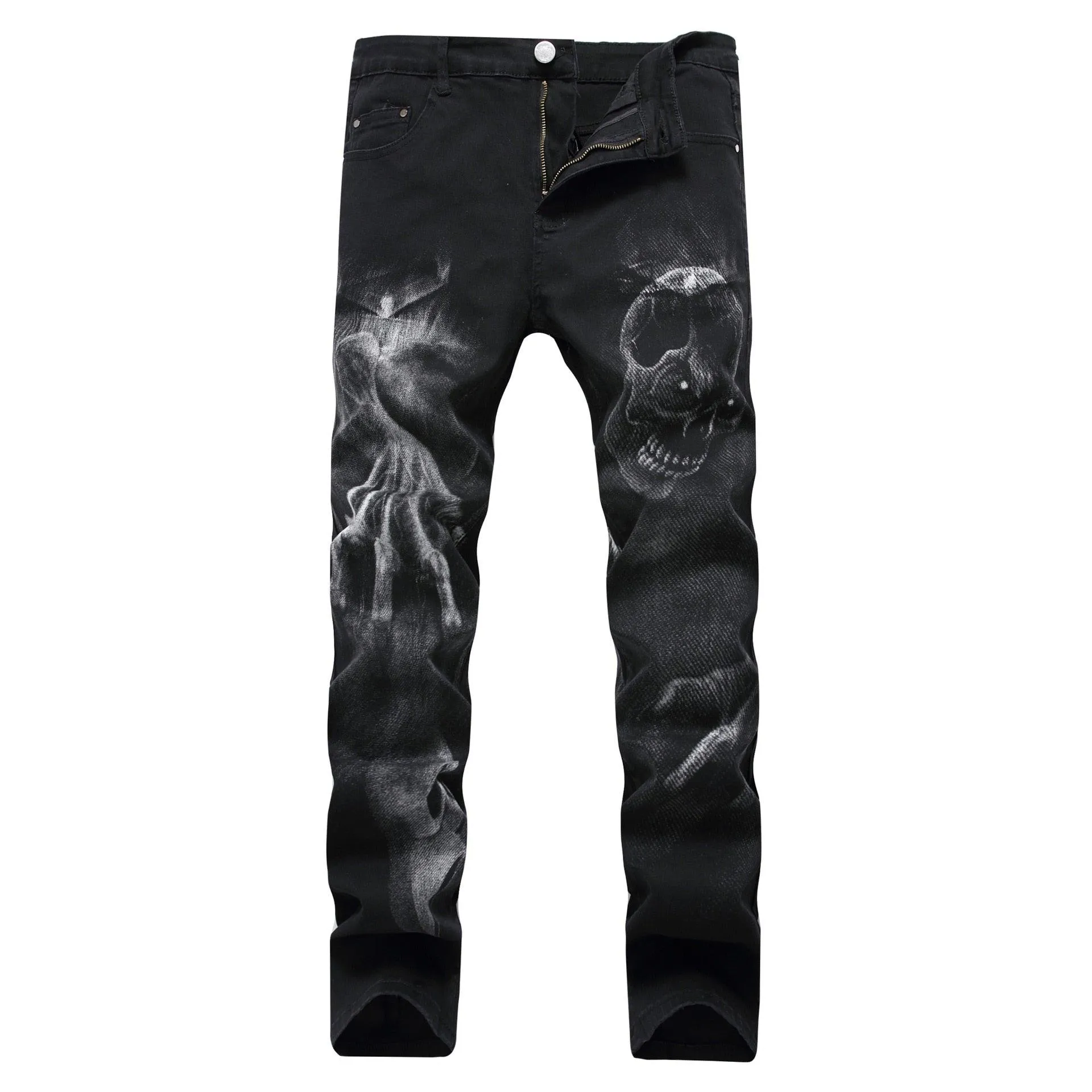 Long Classic Slim Fit Stretch Jeans