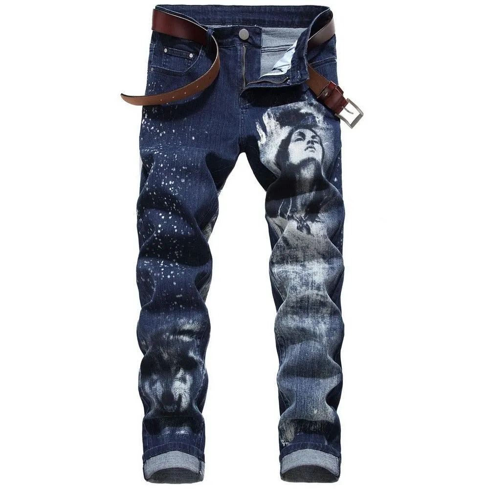 Long Classic Slim Fit Stretch Jeans