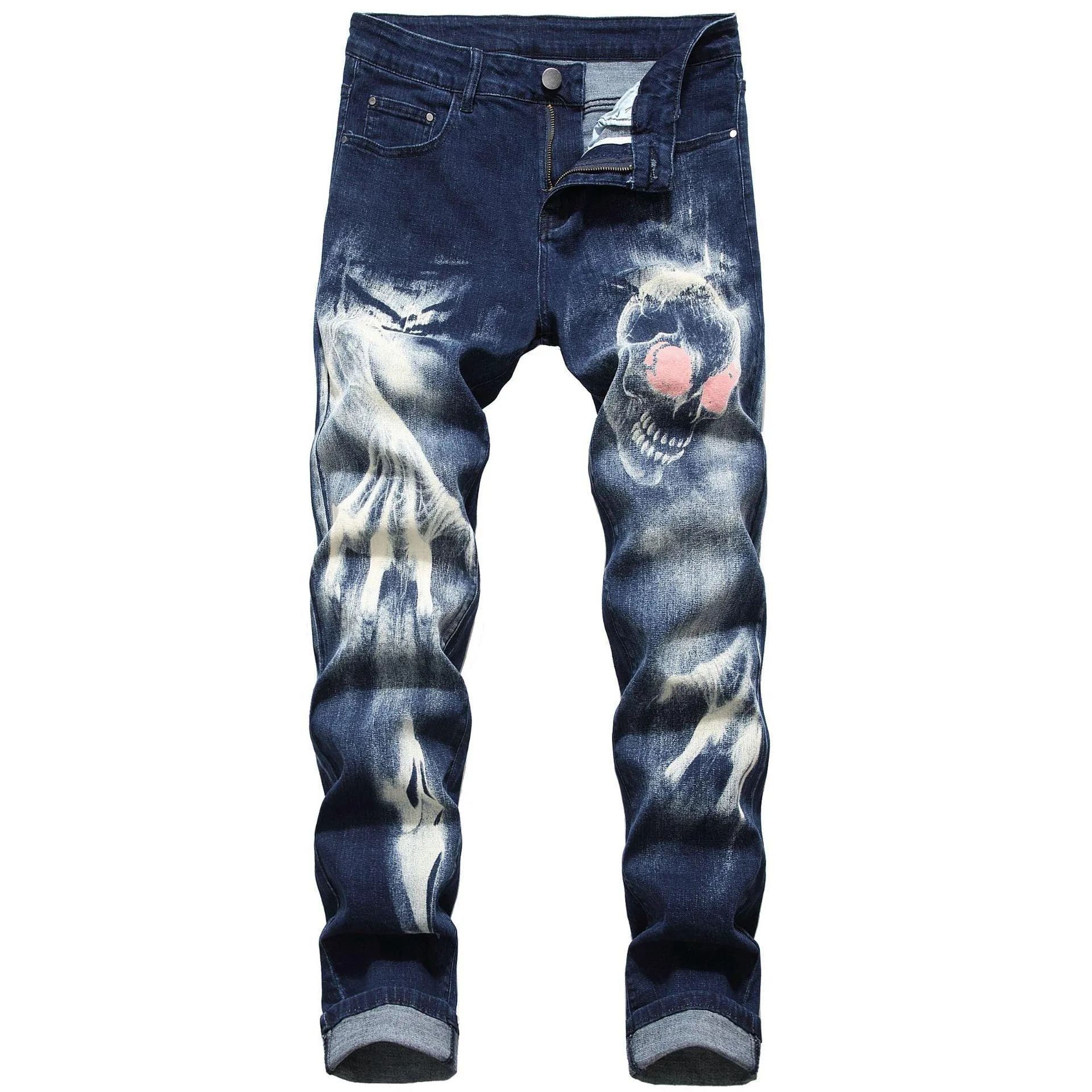 Long Classic Slim Fit Stretch Jeans