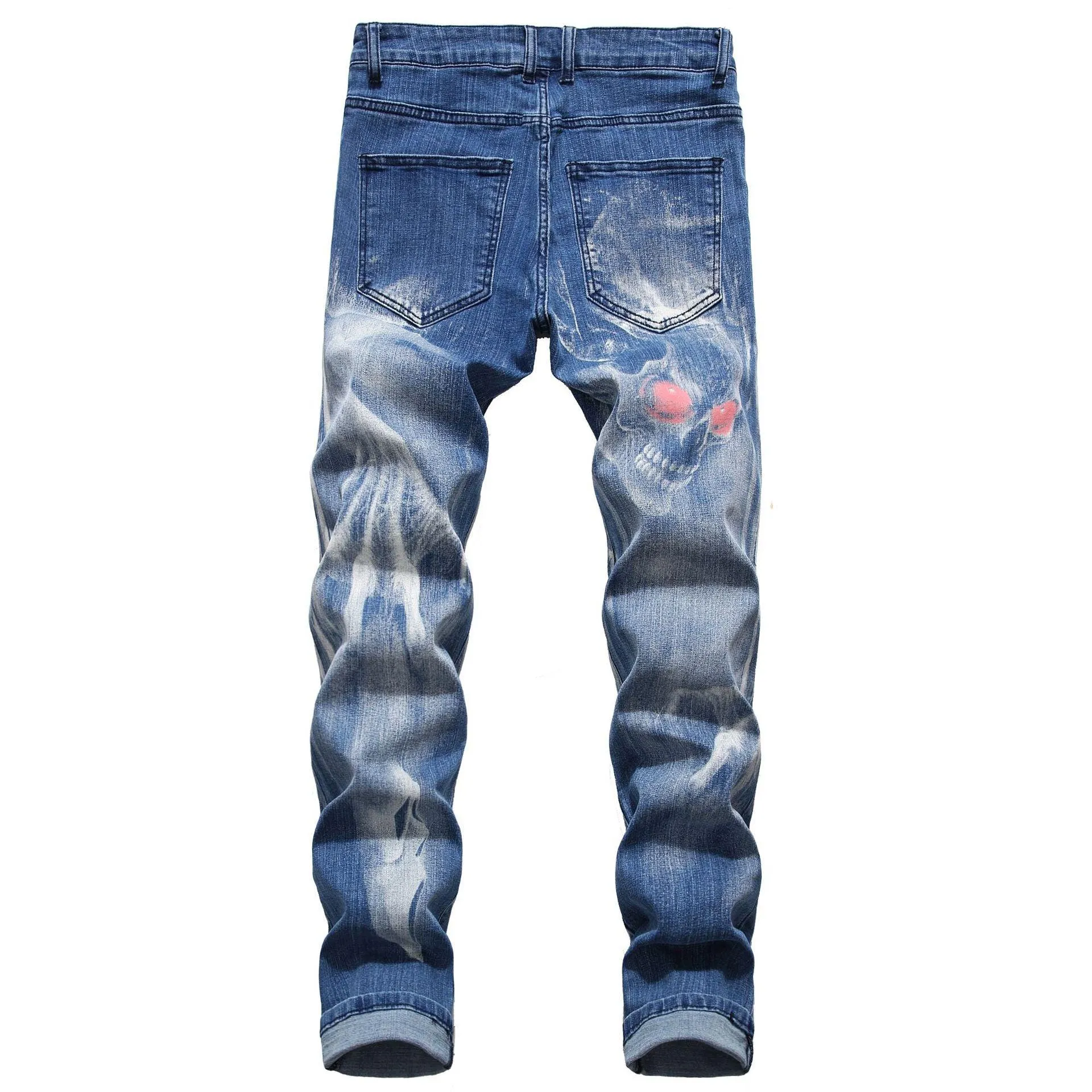 Long Classic Slim Fit Stretch Jeans