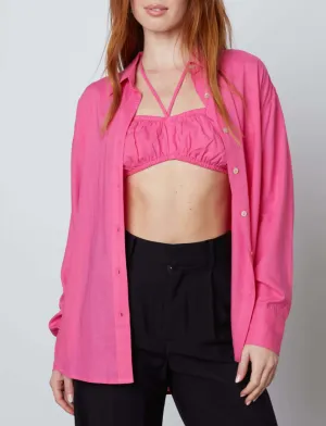 Long Sleeve Button Down Top