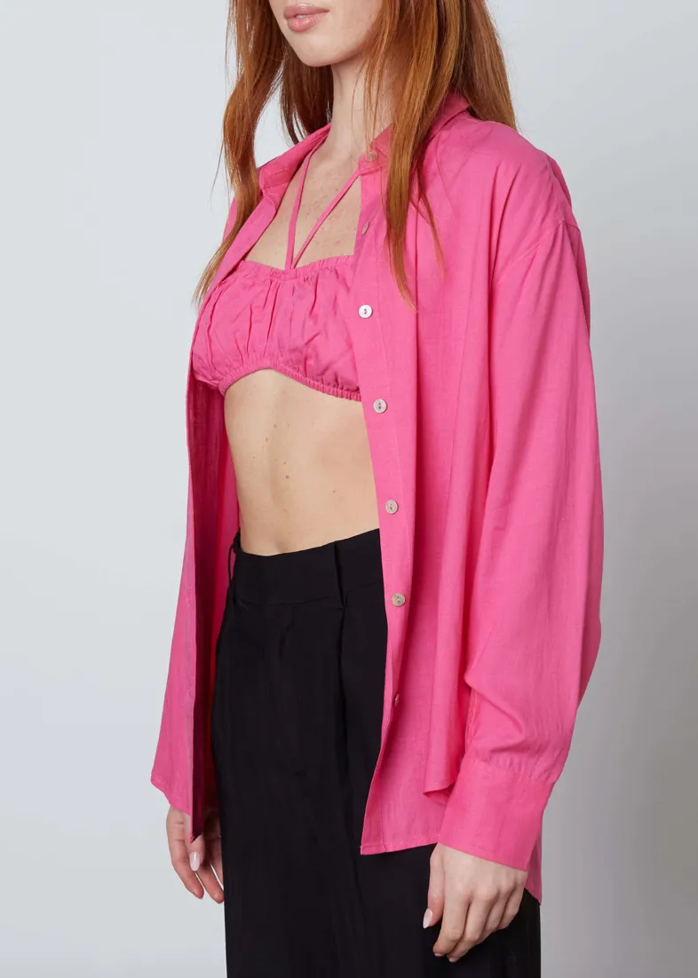 Long Sleeve Button Down Top
