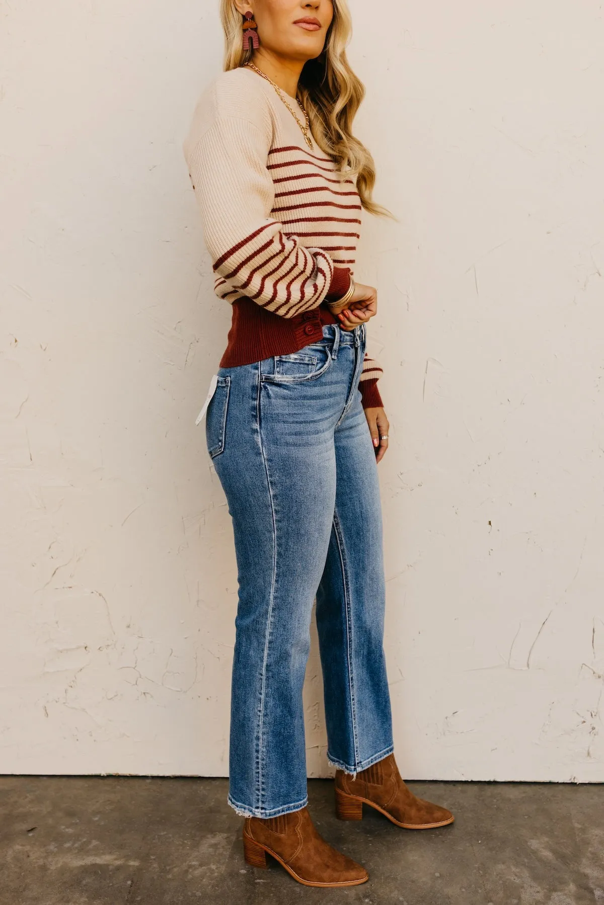 Lovervet by Vervet | The Suri High Rise Straight Denim