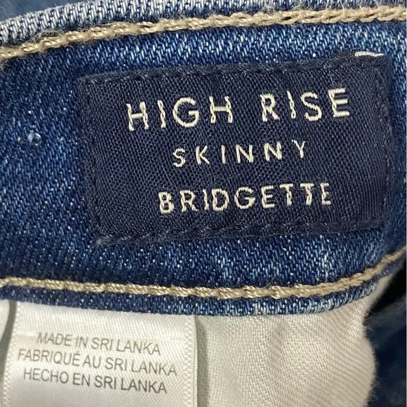 Lucky Brand Brigette High Rise Skinny Ankle Jeans Sz 27