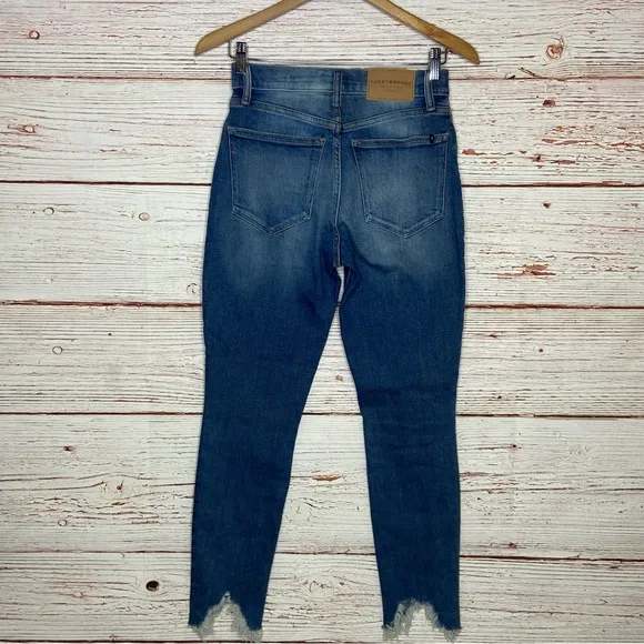 Lucky Brand Brigette High Rise Skinny Ankle Jeans Sz 27