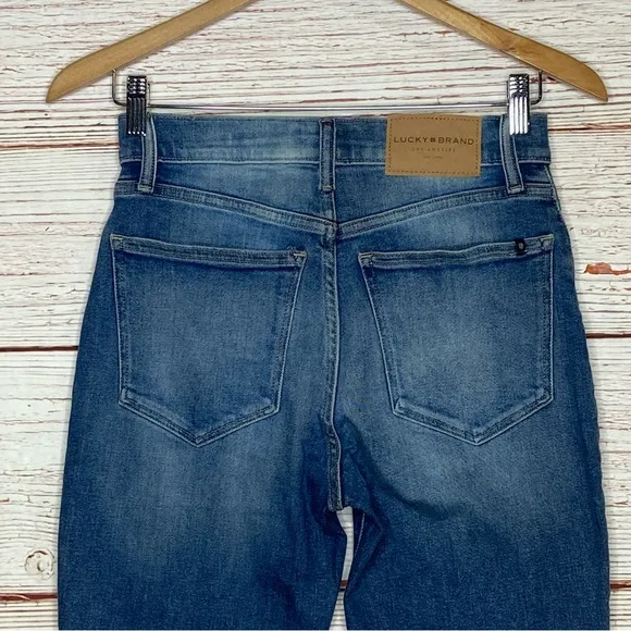 Lucky Brand Brigette High Rise Skinny Ankle Jeans Sz 27