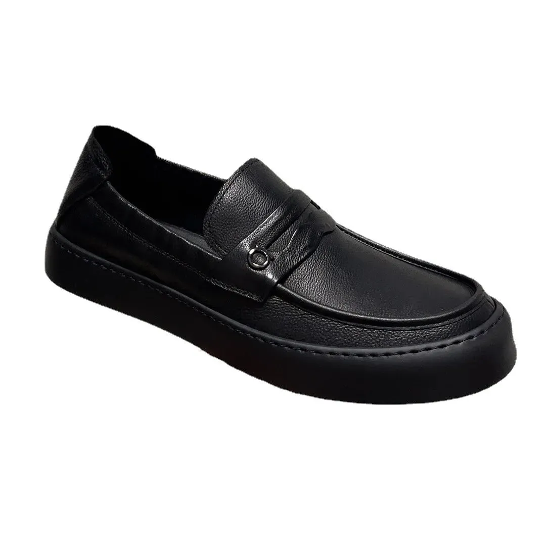 LuxeStride Herren Leder Loafers