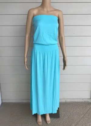 M. Rena Angel Blue Maxi Dress