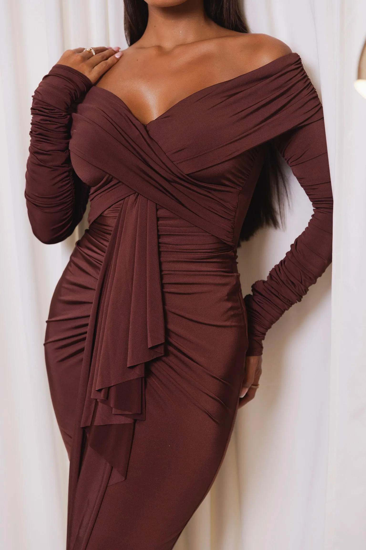 Maddie Chocolate Dress