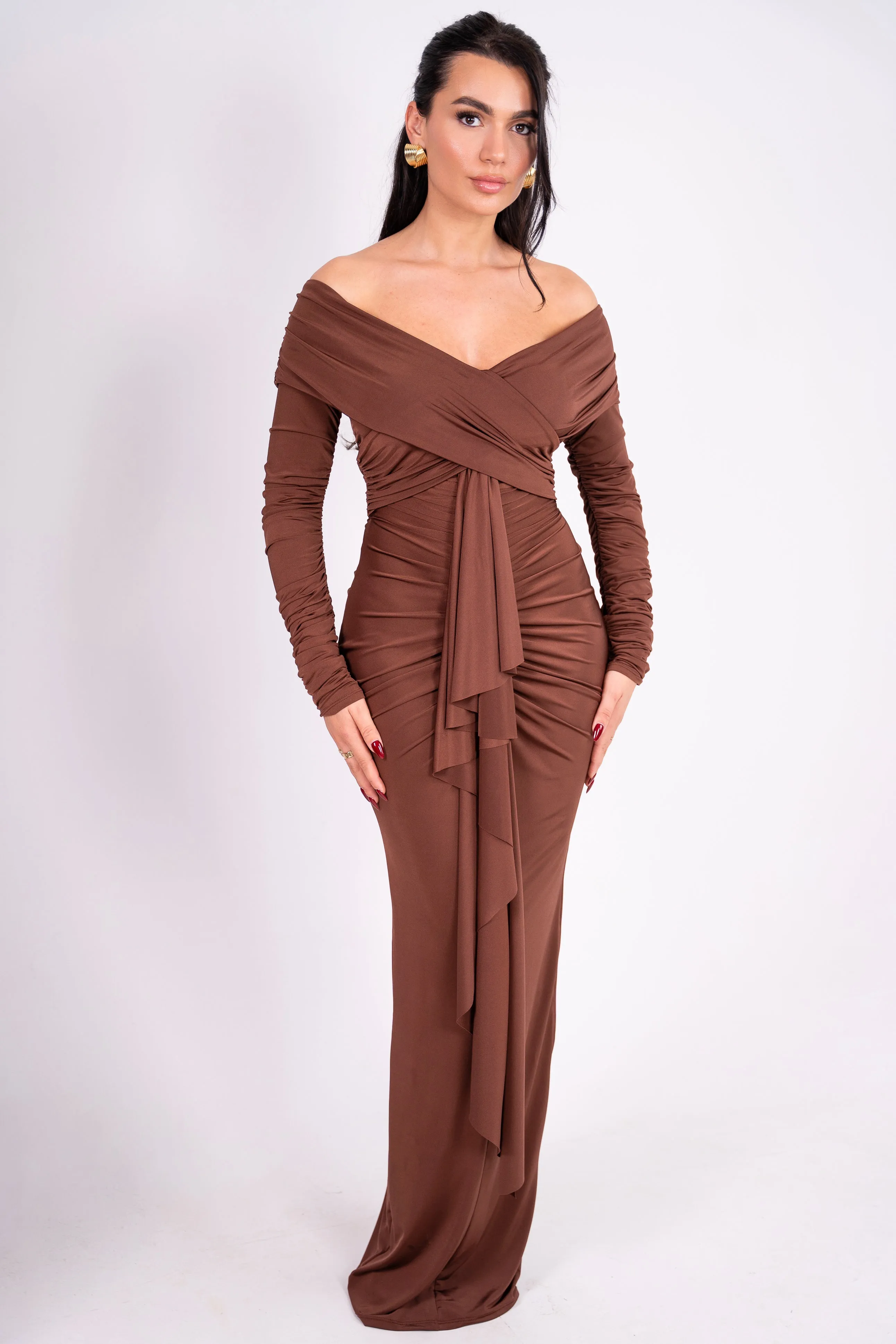 Maddie Chocolate Dress