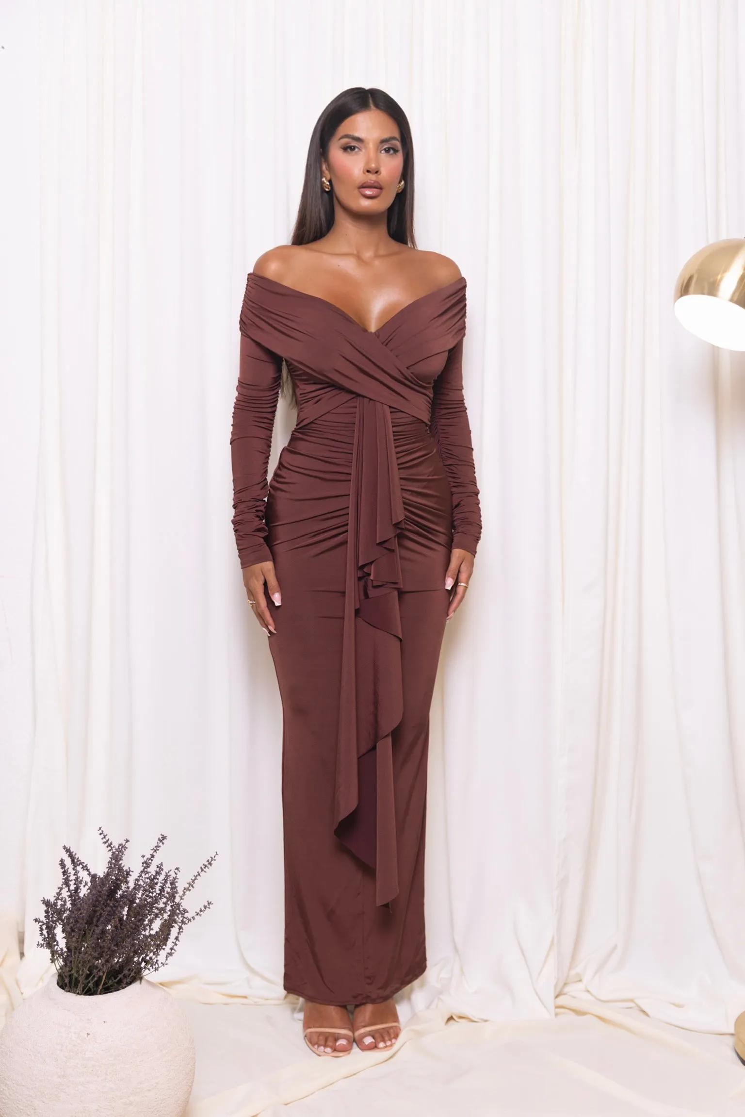 Maddie Chocolate Dress
