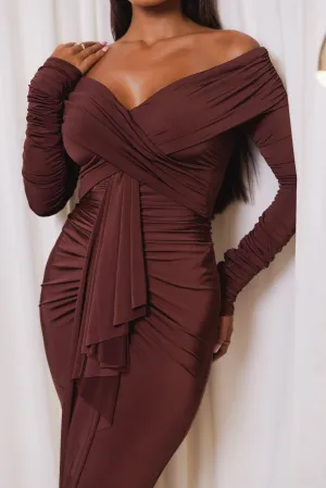 Maddie Chocolate Dress