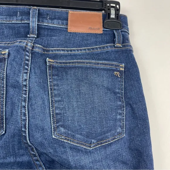 Madewell 9&quot; High Rise Skinny Exposed Button Fly Jeans Women's size 25
