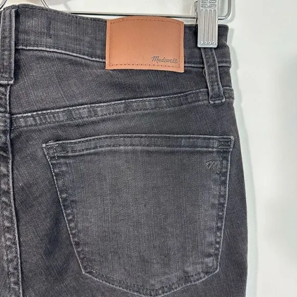 Madewell 9&quot; Mid-Rise Skinny Jeans in Black Sea