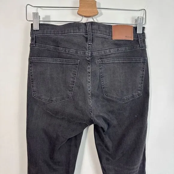 Madewell 9&quot; Mid-Rise Skinny Jeans in Black Sea