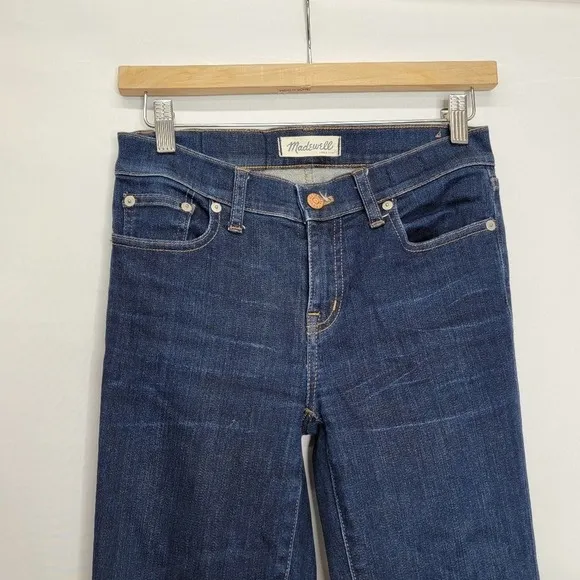 MADEWELL Alley Straight Leg Denim Ankle