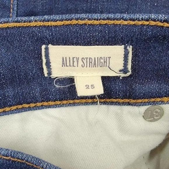 MADEWELL Alley Straight Leg Denim Ankle