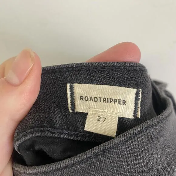 MADEWELL black roadtripper skinny jeans