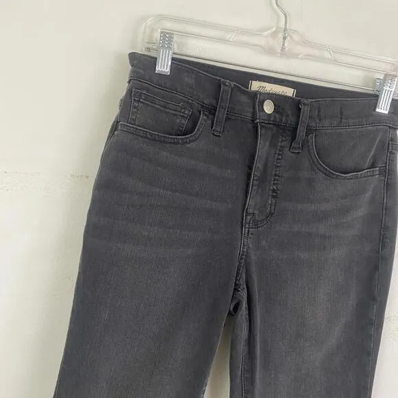 MADEWELL black roadtripper skinny jeans
