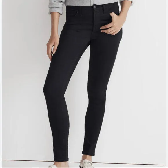 MADEWELL black roadtripper skinny jeans
