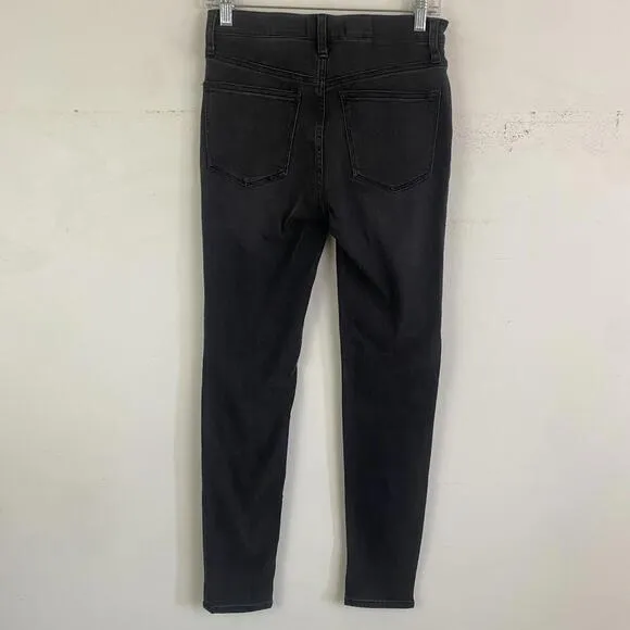 MADEWELL black roadtripper skinny jeans