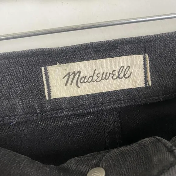MADEWELL black roadtripper skinny jeans