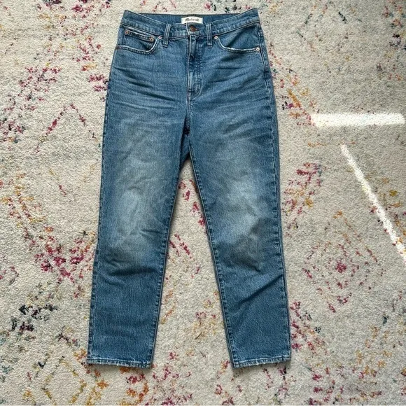 Madewell Classic Straight Jeans in Nearwood Wash sz 27