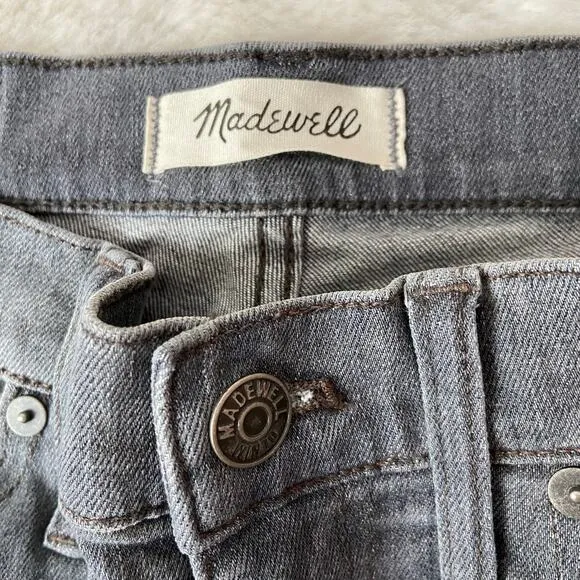 Madewell Gray Skinny Jeans