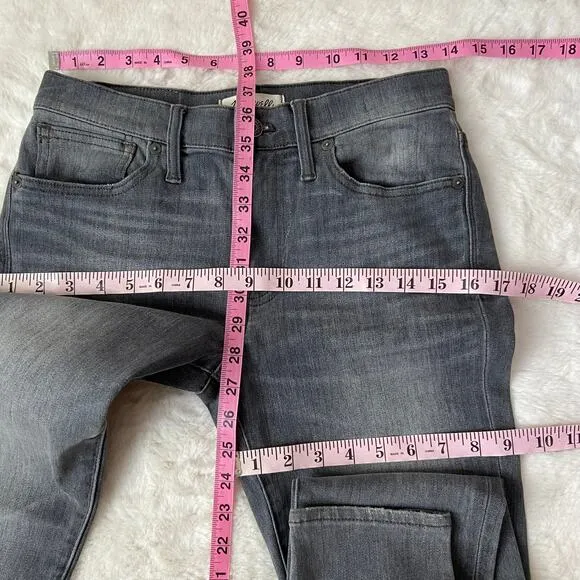 Madewell Gray Skinny Jeans