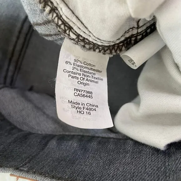 Madewell Gray Skinny Jeans