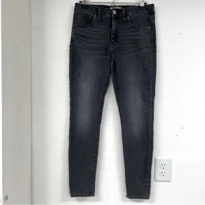 Madewell Grey 9in High Rise Skinny Jeans Womens 29