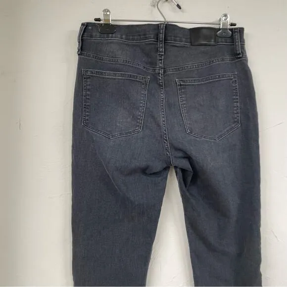 Madewell Grey 9in High Rise Skinny Jeans Womens 29