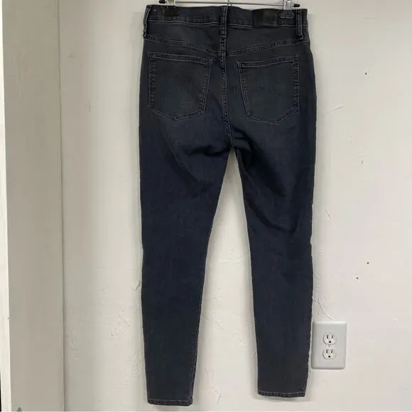 Madewell Grey 9in High Rise Skinny Jeans Womens 29