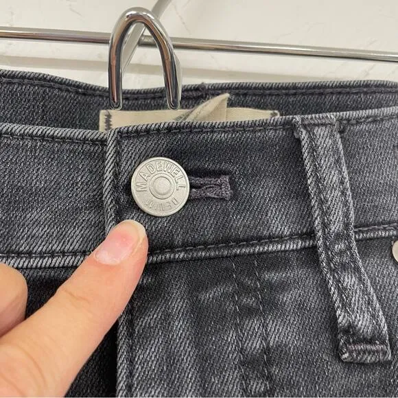 Madewell Grey 9in High Rise Skinny Jeans Womens 29