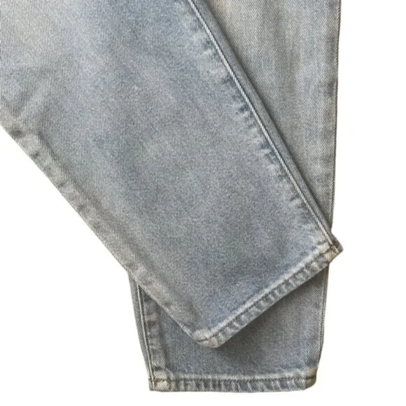 MADEWELL High Rise 'The MomJean' in Gilford Wash: Ripped Edition - Size 28
