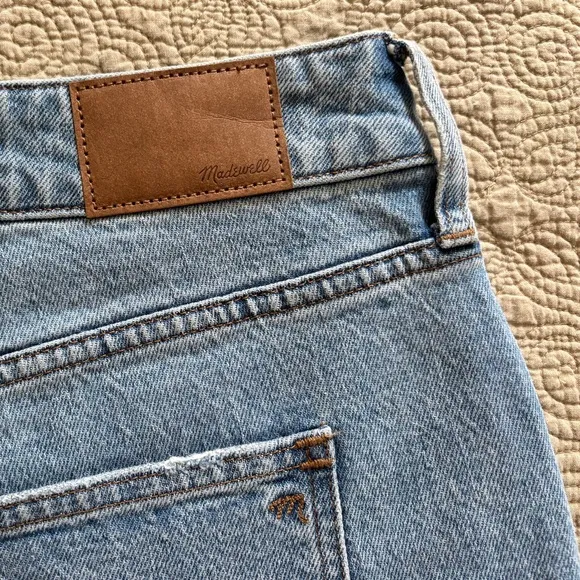 Madewell NWT Curvy Perfect Vintage Ripped High Rise Denim Jeans Women’s Plus 18W